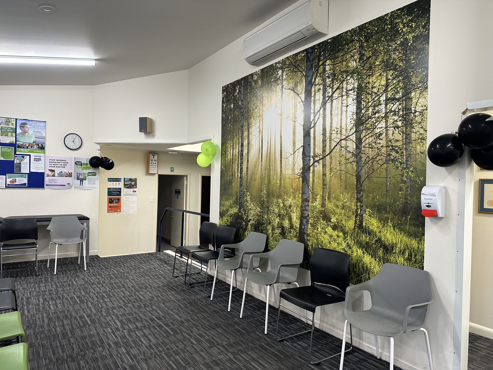 The waiting room at Flagstaff Medical Centre